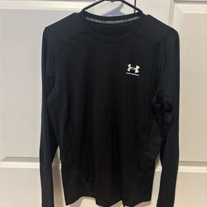 Under Armour Men's Jet Black Long Sleeve Tee